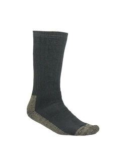 Men's 2 Pack Full Cushion Steel-Toe Synthetic Work Boot Socks