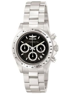 Men's 9223 Speedway Collection S Series Stainless Steel Watch with Link Bracelet