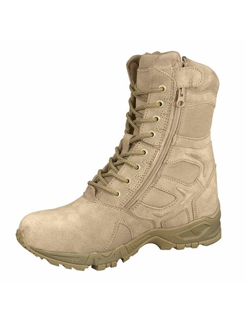 Rothco Forced Entry 8 Desert Tan Side Zip Boot