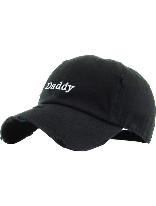Good Vibes Only Heart Breaker Daddy Dad Hat Baseball Cap Polo Style Adjustable Cotton