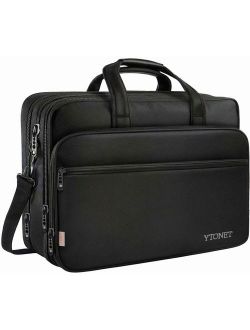 17 inch Laptop Bag, Travel Briefcase with Organizer,Business Messenger Briefcases for Men and Women