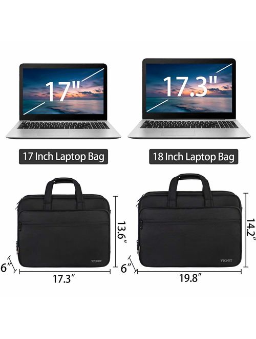 17 inch Laptop Bag, Travel Briefcase with Organizer,Business Messenger Briefcases for Men and Women