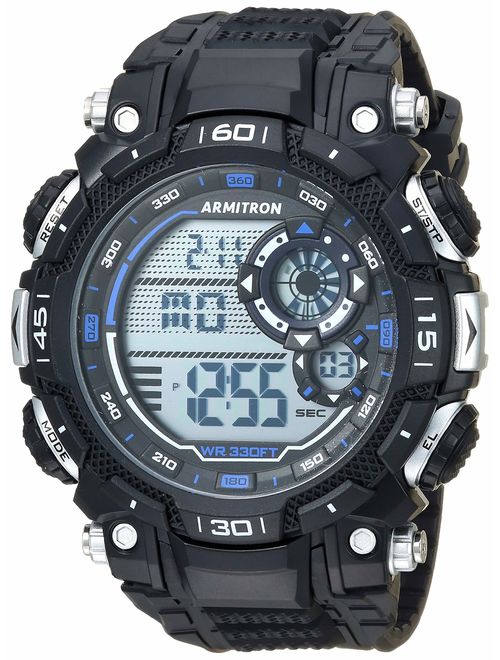 Armitron Sport Men's 40/8397YLW Digital Chronograph Strap Watch