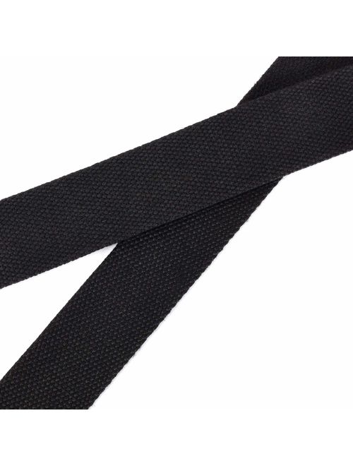 Canvas Adjustable Buckle Web Belt | Cut to Fit Up to 52