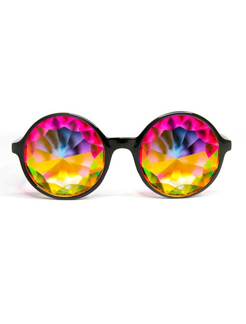 Xtra Lite Kaleidoscope Glasses Lightweight Glass Crystal EDM Festival Diffraction