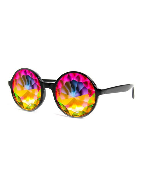 Xtra Lite Kaleidoscope Glasses Lightweight Glass Crystal EDM Festival Diffraction