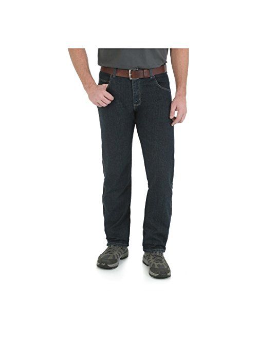 Wrangler Men's Rugged Wear Advanced-Comfort Straight-Fit Jean