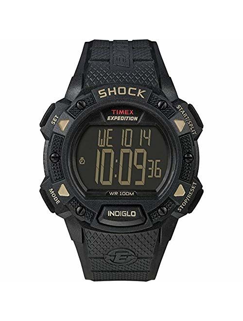 Timex Men's Expedition Digital Shock CAT Resin Strap Watch