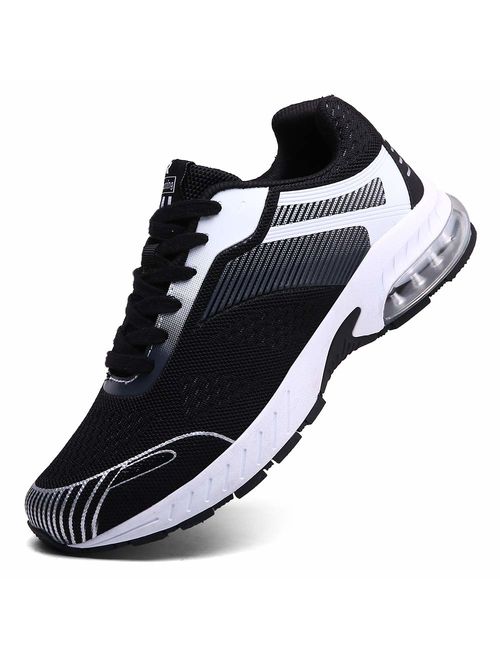 XIDISO Running Shoes Mens Women Air Trail Mesh Sneakers Athletic Walking Cross Training Tennis Sports Shoe for Men