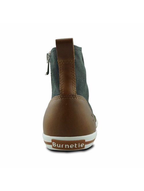 Burnetie Men's High Top Vintage Sneaker