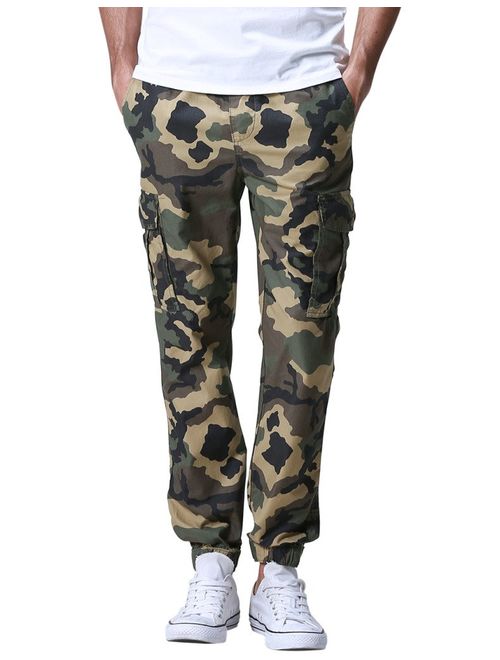 Match Mens Twill Jogger Pants