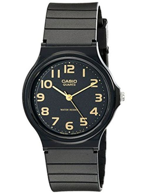 Casio Men's MQ24-1B2 Watch with Black Resin Band