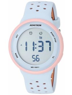 Sport Unisex 40/8423 Digital Chronograph Silicone Strap Watch