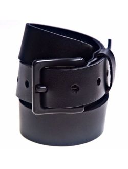 Beep Free 1 3/8" Italian Leather Belt | Airport Friendly | Metal Free