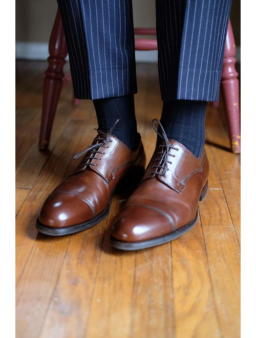 Boardroom Socks Men's Over the Calf Pima Cotton Dress Socks