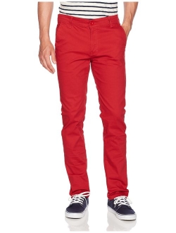 WT02 Men's Long Basic Stretch Skinny Chino Pant
