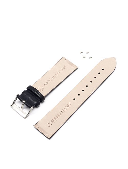 Watch Technicians Genuine Leather Skagen band/strap With Screws Fits Selected Models Listed Below