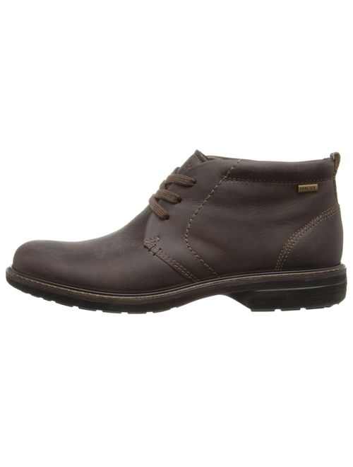 ECCO Turn GTX Lace-Up Leather Chukka Boot