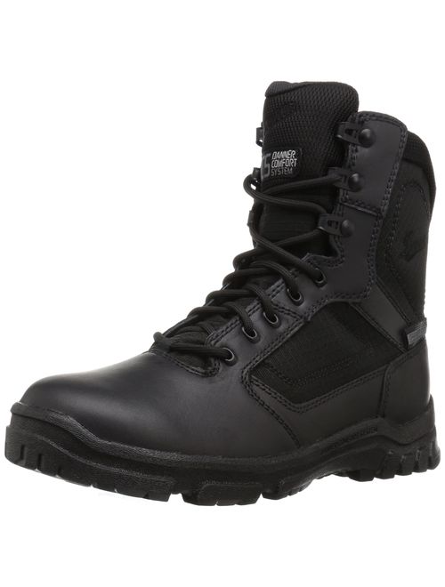 Danner Men's Lookout Side-Zip 8" Black Military & Tactical Boot
