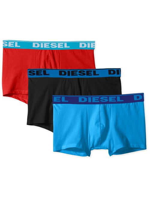 Diesel Men's 3-Pack Shawn Stretch Boxer Trunk
