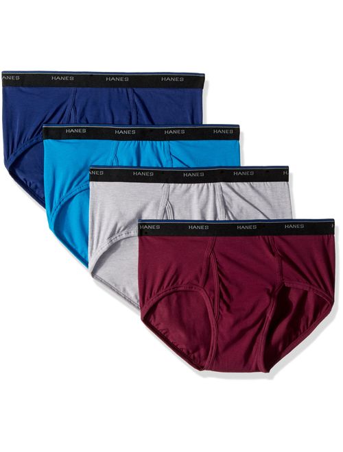 Hanes Men's 4-Pack Comfortblend Dyed Briefs