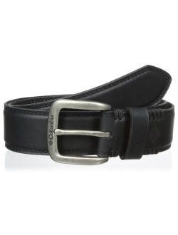 Men's Classic Belt-Work Business Casual with Stitch Design