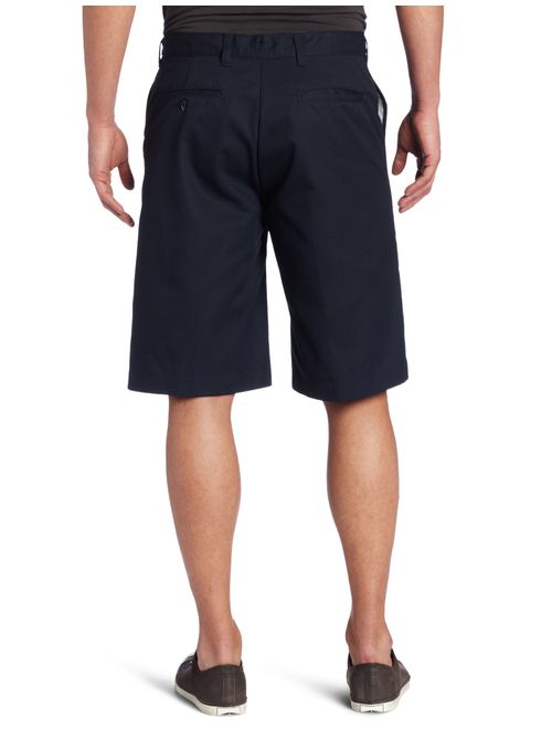 Dickies Young Men's Solid Relaxed Fit Flat-Front Short