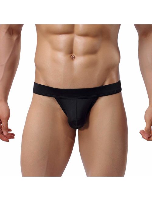 Summer Code Men's Briefs Pack Soft Bulge Thong Sexy Underwear