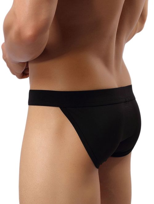 Summer Code Men's Briefs Pack Soft Bulge Thong Sexy Underwear