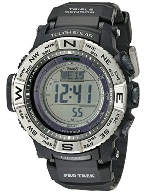 Casio Men's Pro Trek PRW3500 Solar Powered Atomic Digital Watch