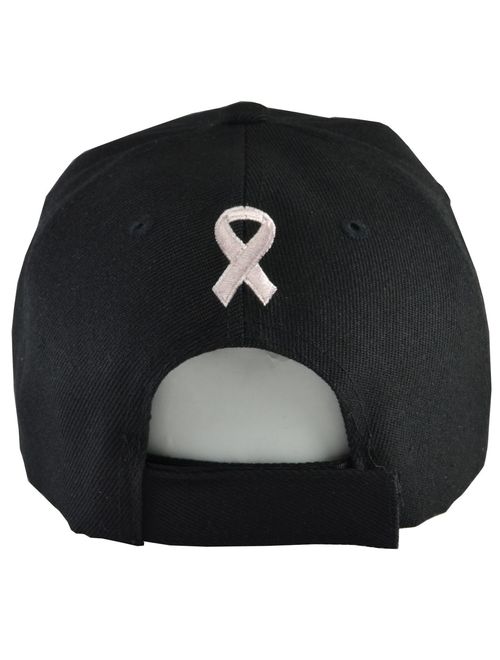 Incrediblegifts Breast Cancer Awareness Hats - Pink Ribbon (15 Colors & Styles)