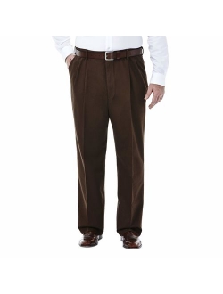 Men's Big and Tall Work to Weekend Hidden Expandable-Waist Pleat-Front Pant