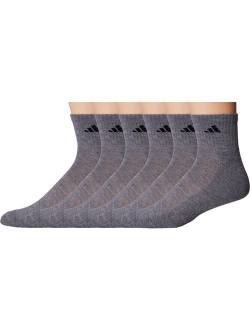 Men's Athletic Cushioned Quarter Sock (6-pair)