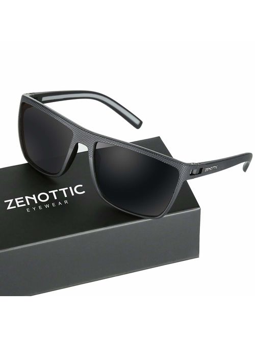Buy ZENOTTIC Polarized Sunglasses for Men Lightweight TR90 Frame