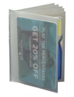 Plastic Wallet Inserts, Replacement Windows (A) Trifold)