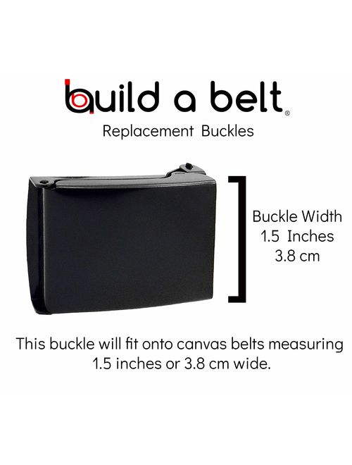 Replacement Buckles for Military Style Belts in 1.5in or 3.8cm Width Assorted Finishes