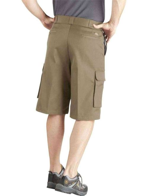 Dickies Men's 13 Knee length Ziper Fly Pocket Cargo Short
