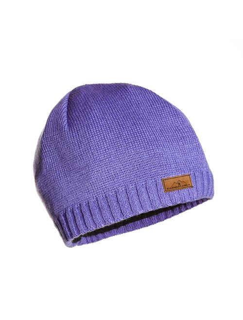 CacheAlaska Beanie Wool Hat - 50% Wool Cap Best Alaska Gift - for Women or Men Designed