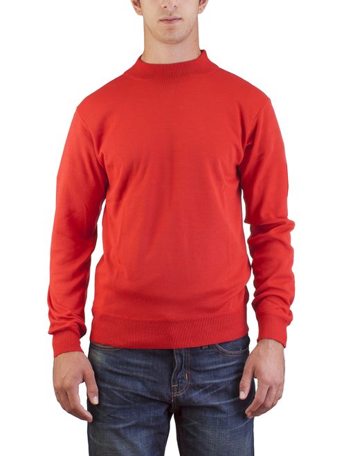 Alberto Cardinali Men's Mock Neck Sweater