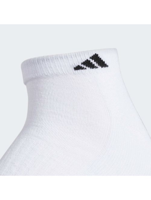 adidas Men's Cushioned Quarter Compression Socks (3-Pack)