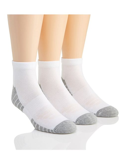 Under Armour Men's HeatGear Tech Low Cut Socks, 3-Pair