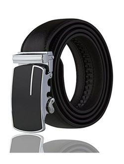 Imperial Men's Ratchet Leather Dress Belt With Gift Box