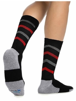 Men's 5-Pack Ultimate FreshIQ X-Temp Crew Socks (Shoe Size 6-12)