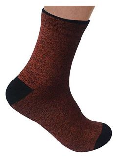 Rambutan Men's"Space Collection" Bamboo Seamless Dress Socks US 8.5-12.5 Multi Color