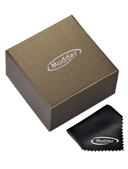 Mudder Smooth Antique Quartz Pocket Watch with Steel Chain