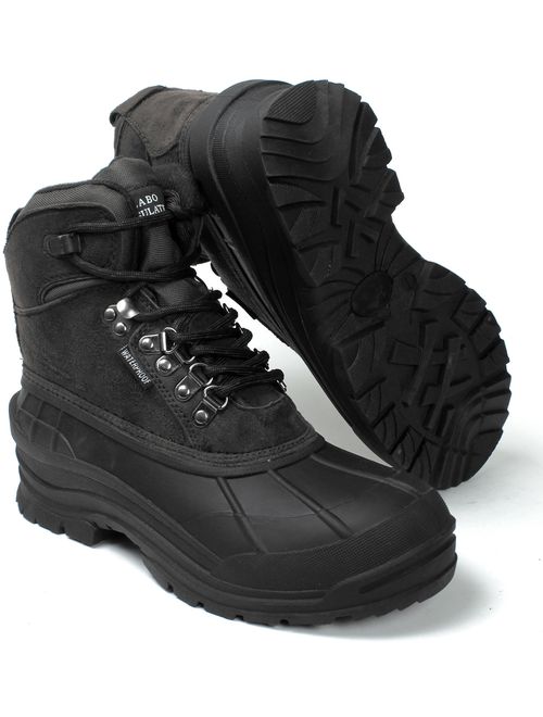 LABO Men's Snow Boots Waterproof Insulated Lace UP-103 by CITISHOESNYC