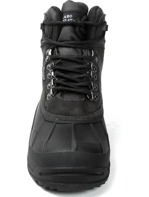 LABO Men's Snow Boots Waterproof Insulated Lace UP-103 by CITISHOESNYC