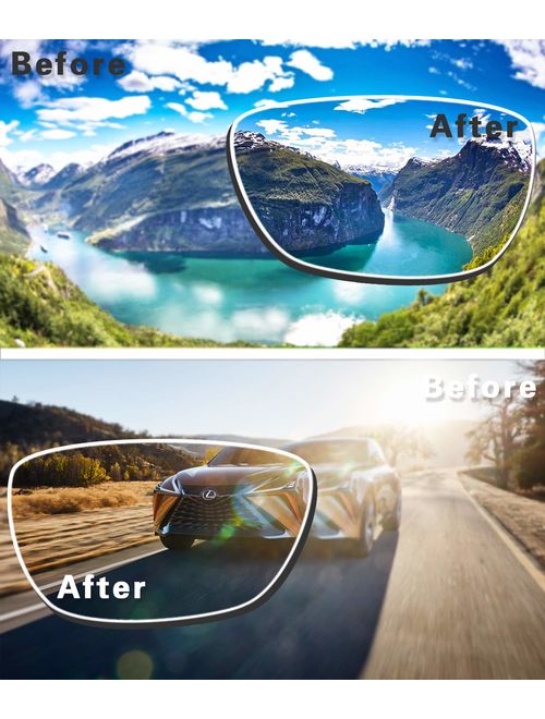 Polarized Driving Sunglasses For Men-GOUDI Mens Women Al-Mg Metal Frame Lightweight Fishing 100% UV Sports Outdoors GD8003