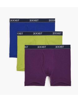 2(X)IST Men's Essential Cotton Boxer Brief Multipack