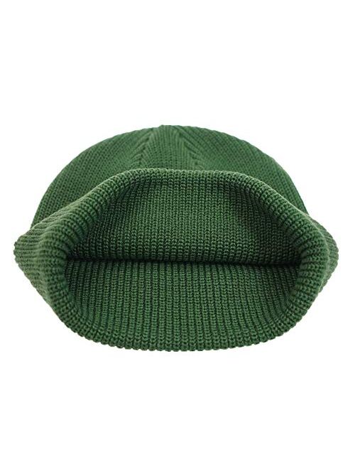 Connectyle Classic Men's Warm Winter Hats Acrylic Knit Cuff Beanie Cap Daily Beanie Hat